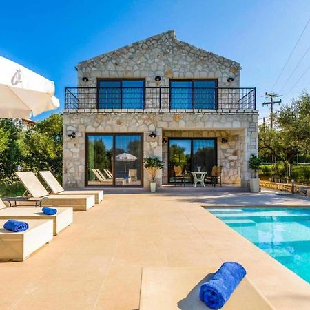 Astarte Villas - Petra Elia Private Villa With Pool Plános Eksteriør bilde